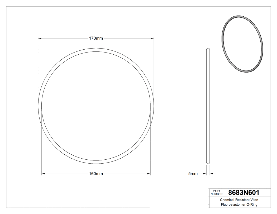 Technical drawing - 8683N601